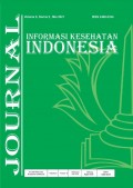 Jurnal Informasi Kesehatan Indonesia Volume 6 No 2