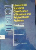 ICD-10 Volume 1